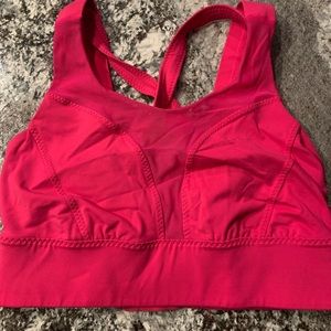 Pink Lululemon Sportsbra